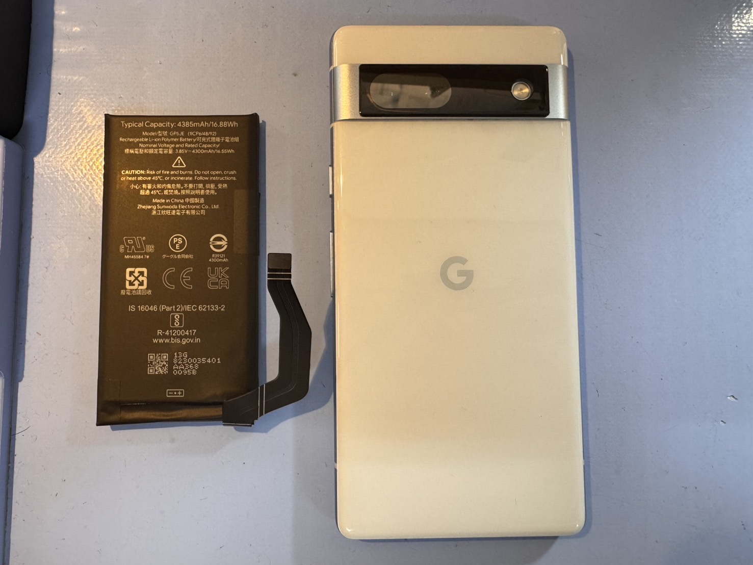 Google Pixel 7aのバッテリー交換を行いました！【iPhoneクイック千葉