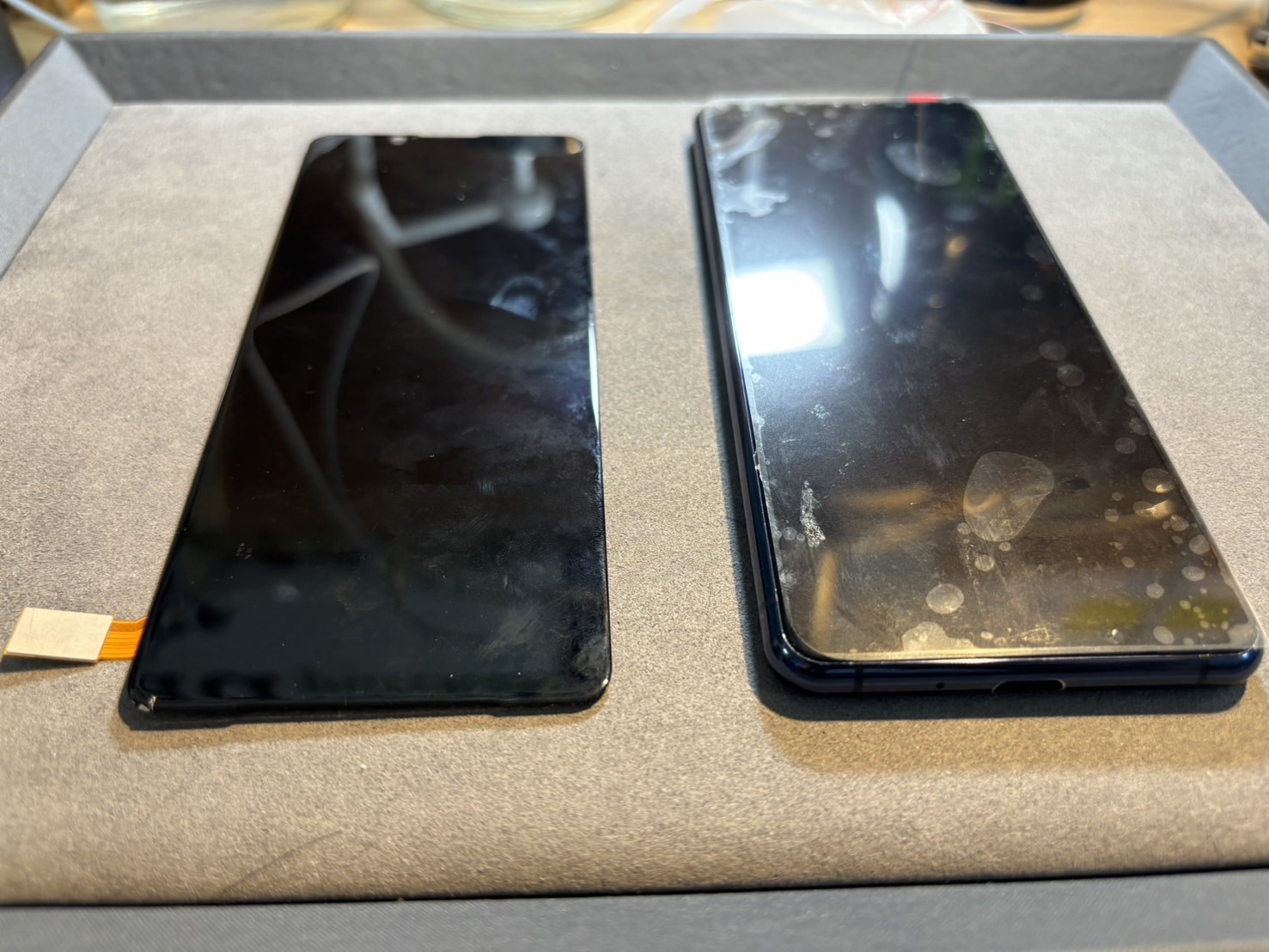 Xperia5Ⅱ画面交換交換を行いました！【iPhone修理のクイック千葉